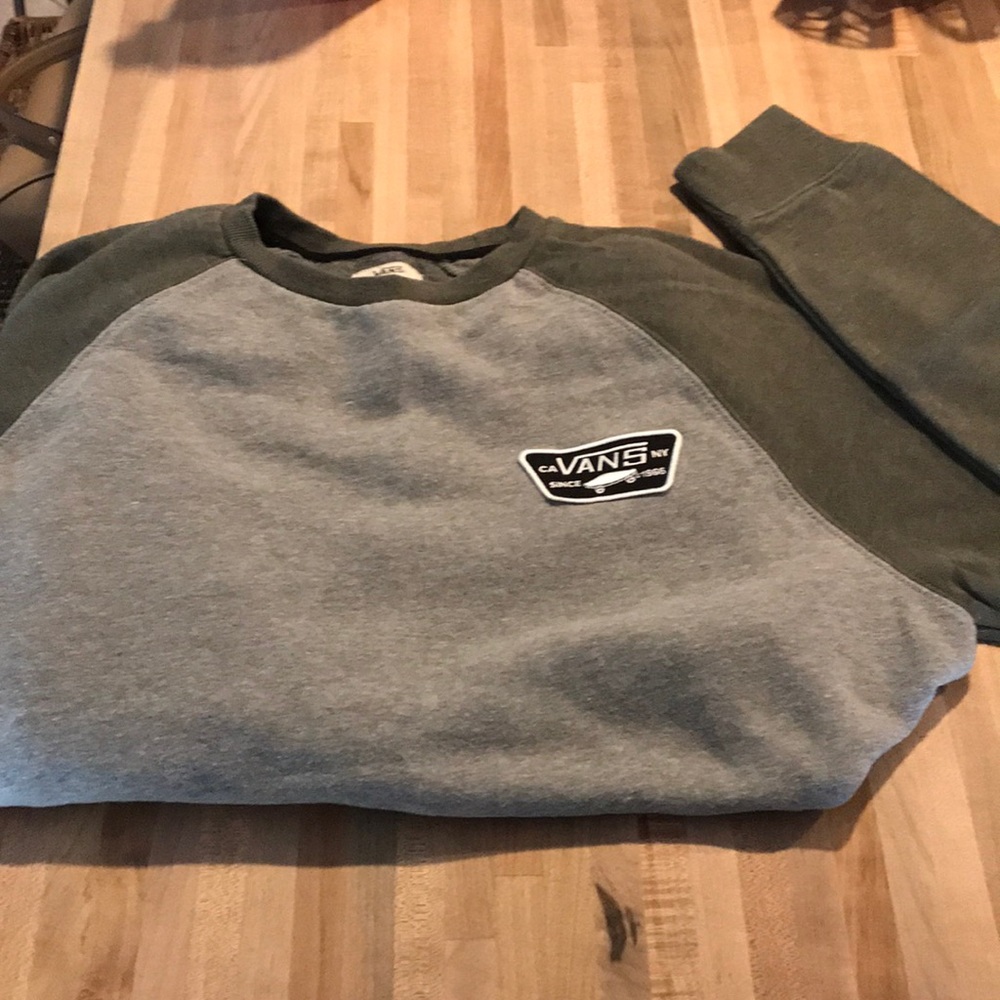 Unisex vans crew neck sweatshirt